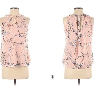 NWT White House Black Market Chloe Print Shell